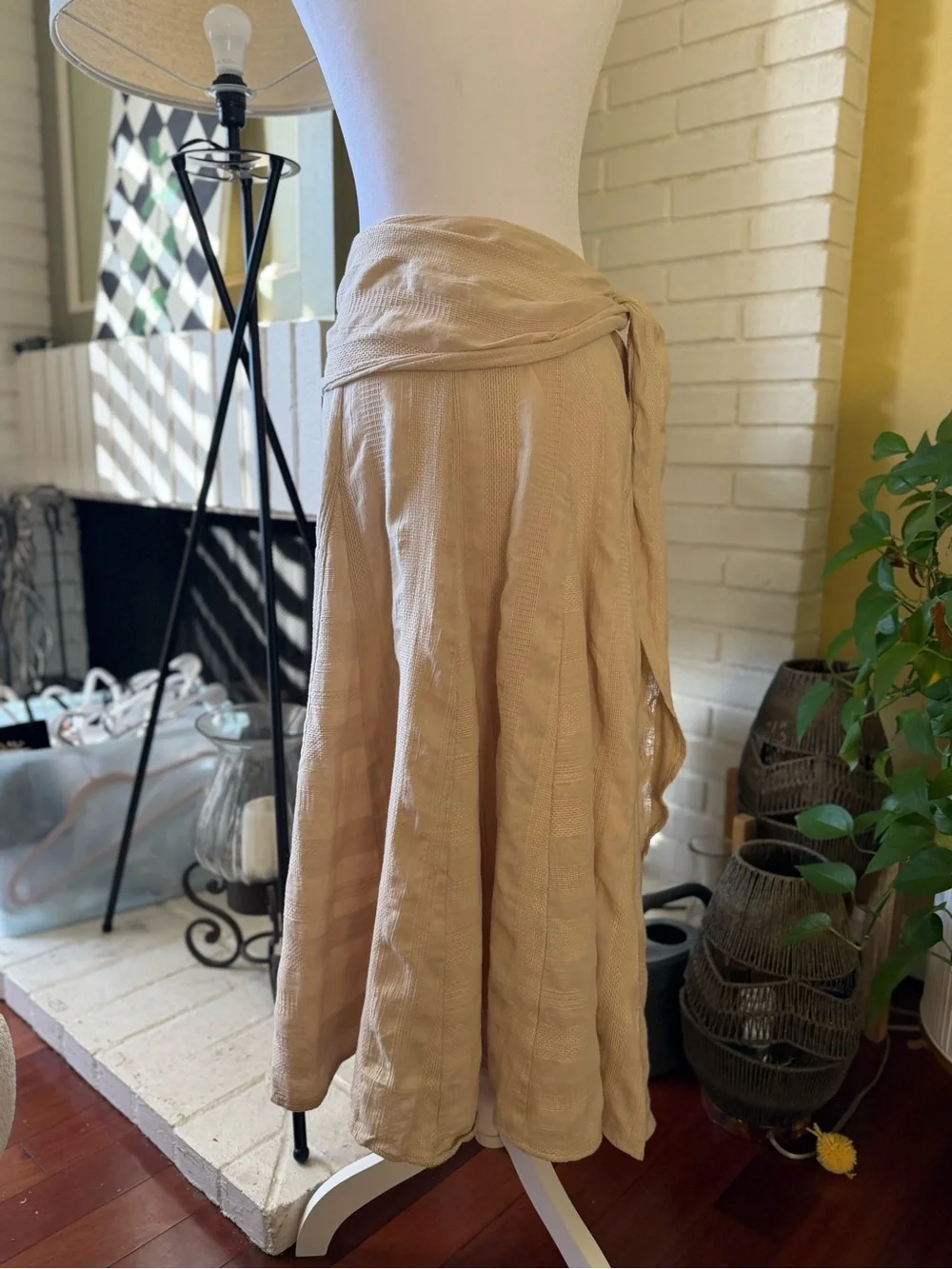 Free People flowing beige